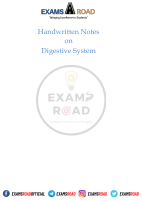 Digestive System Notes by ExamsRoad.pdf